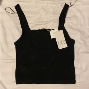 Zara ribbed tank top